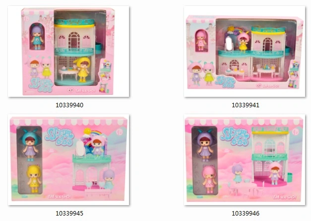 2020 Newest DIY Plastic Toys Fashion Doll House Toys for Girls/10339941