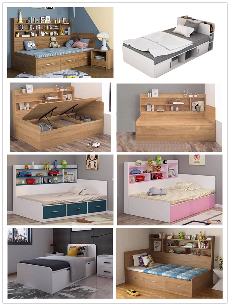 Chinese Modern Bunk Murphy Wall Wardrobe Hotel Single Beds Hotel Bedroom Kid Bed Furniture