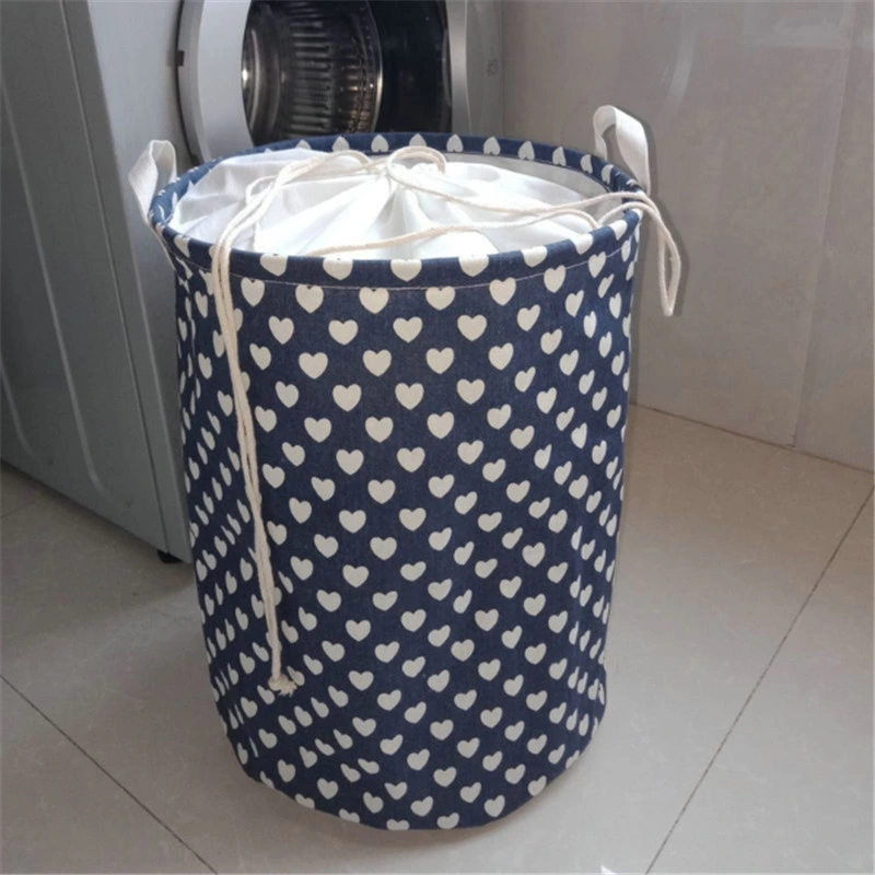 Large Waterproof Folding Laundry Basket Clothes Storage Barrel Standing Kids Toys Storage Bucket Laundry Basket Organizer