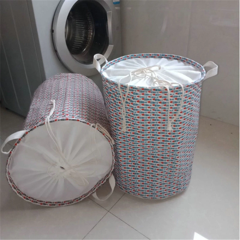 Large Waterproof Folding Laundry Basket Clothes Storage Barrel Standing Kids Toys Storage Bucket Laundry Basket Organizer