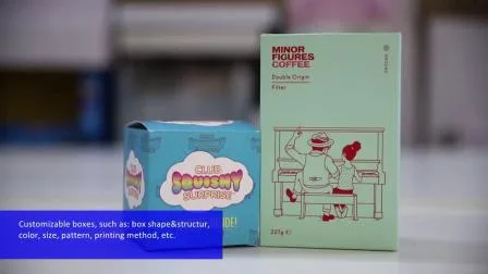 Изготовьте картонную транспортировочную коробку цвета слоновой кости различной формы для упаковки детских игрушек и бумаги.